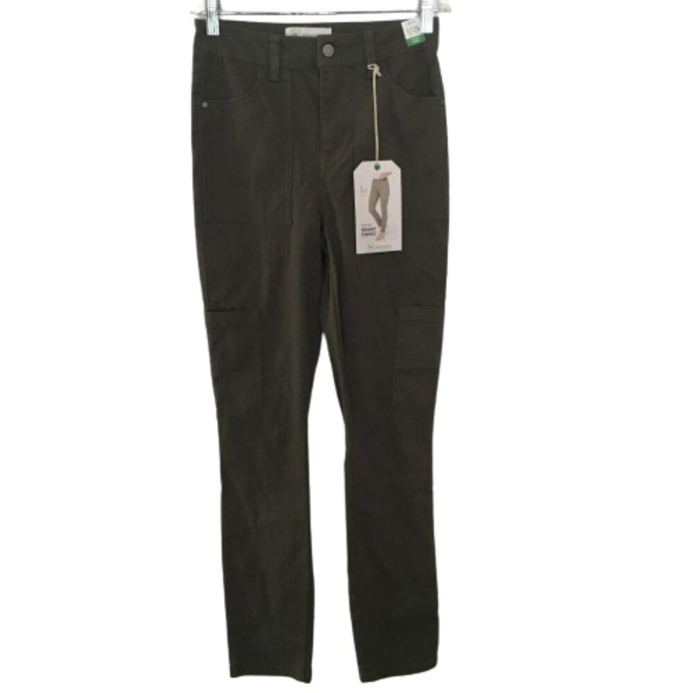 ReGeneration Skinny Cargo Pants Army Green Size 1 NWT